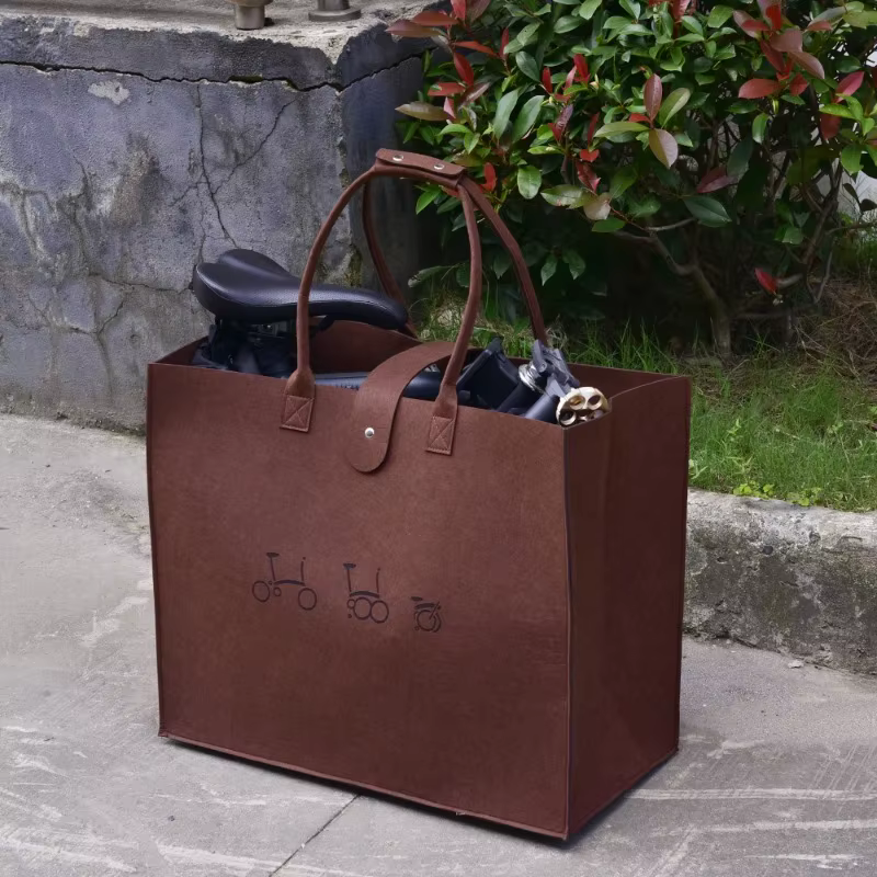1 pièces sac de rangement de vélo pliable léger à la mode pour Brompton 14-16 pouces pour sac fourre-tout Dahon sac de