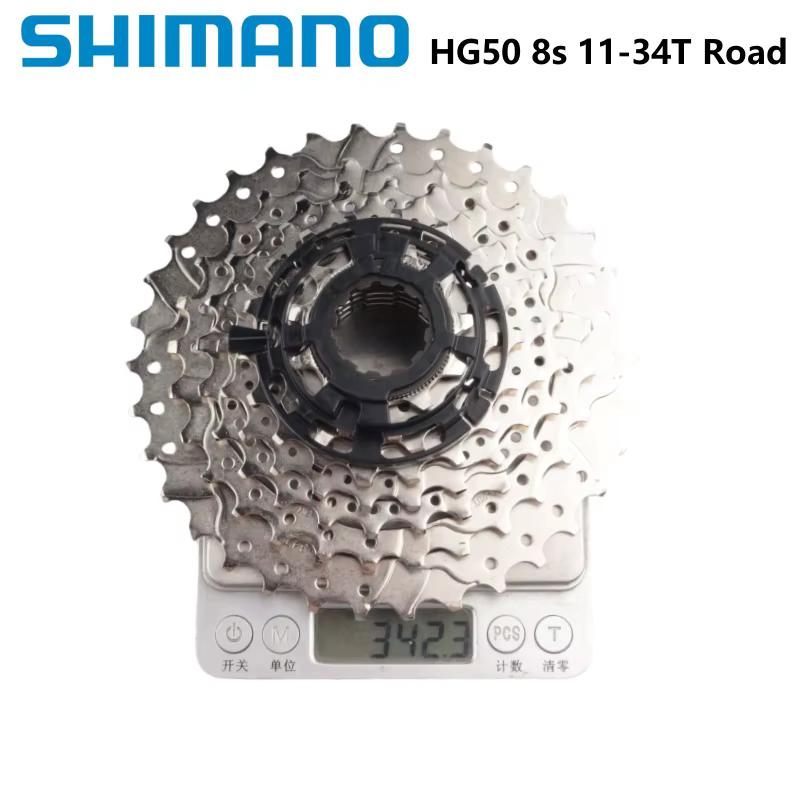 Shimano Cassette de vélo de route HG50 8 vitesses 11-28T 12-25T 11-30T 11-32T 11-34T CS