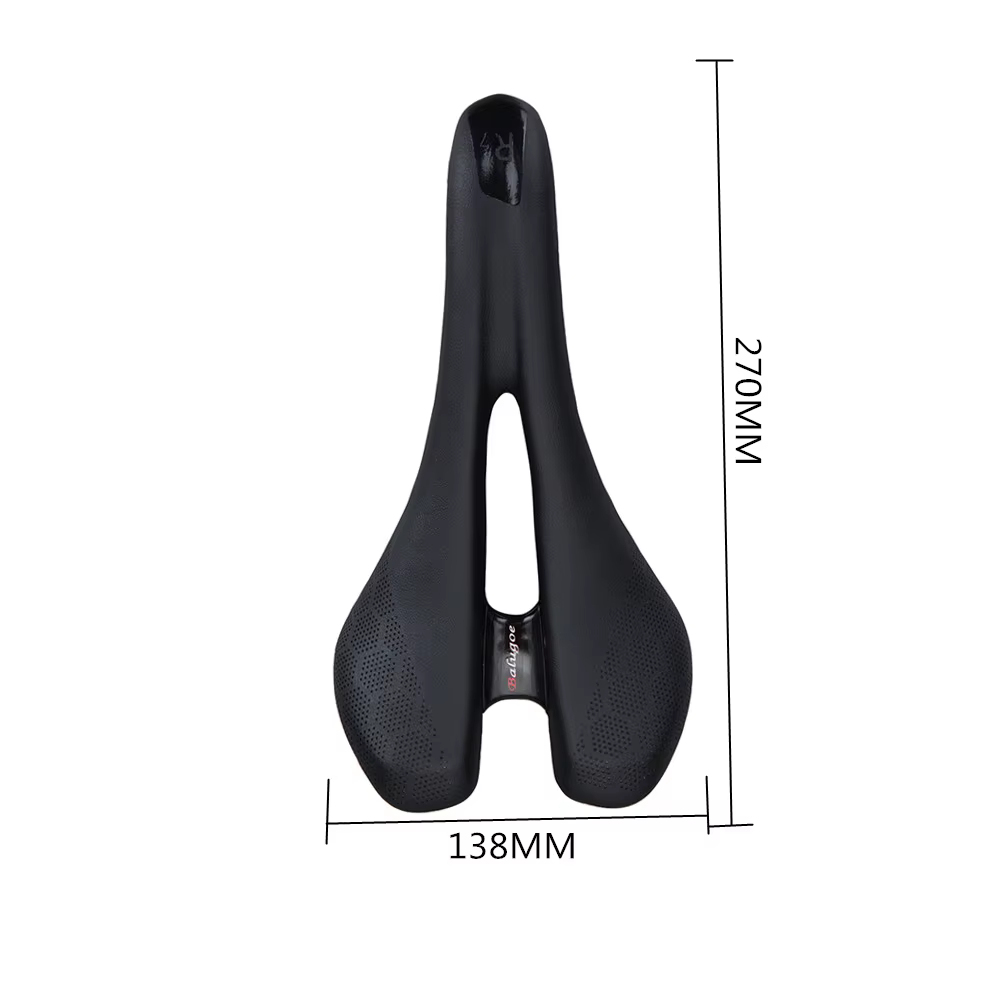 Selle de vélo en cuir super légère