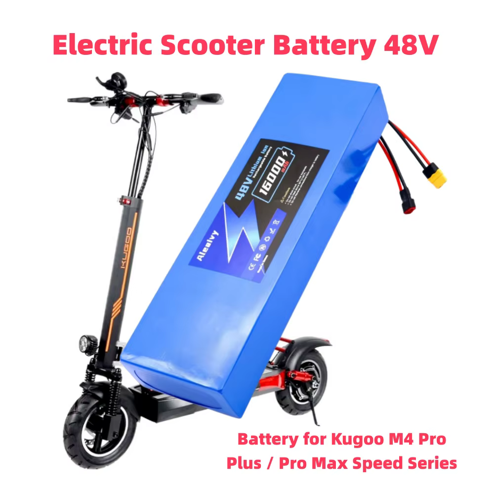 Aleaivy véritable Scooter électrique 48V 13S5P 10/12/14/16/20Ah batterie Li-ion