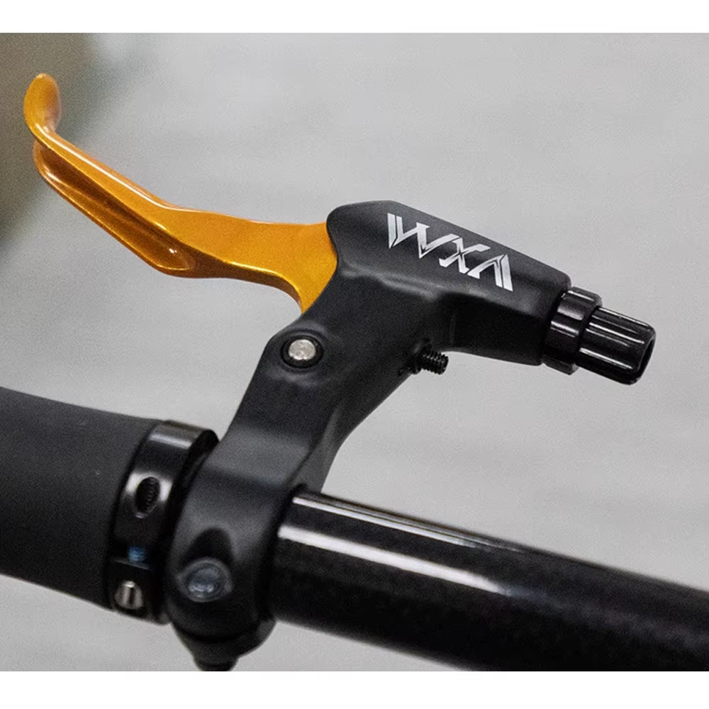 1 paire de leviers de frein de vélo en alliage d'aluminium ultraléger de haute qualité poignée