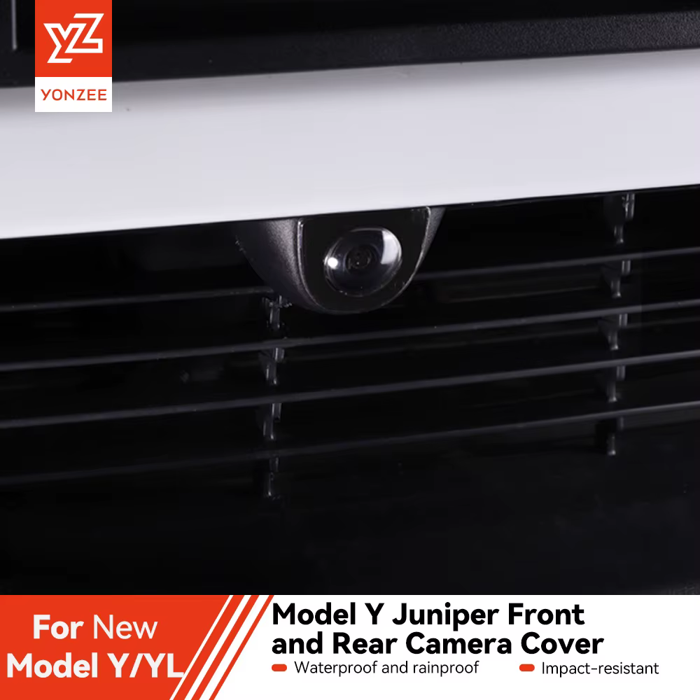 YZ pour Tesla modèle Y L couvercle de caméra Anti-collision décoration de véhicule étanche HD extérieur accessoires de voiture garde pour Juniper