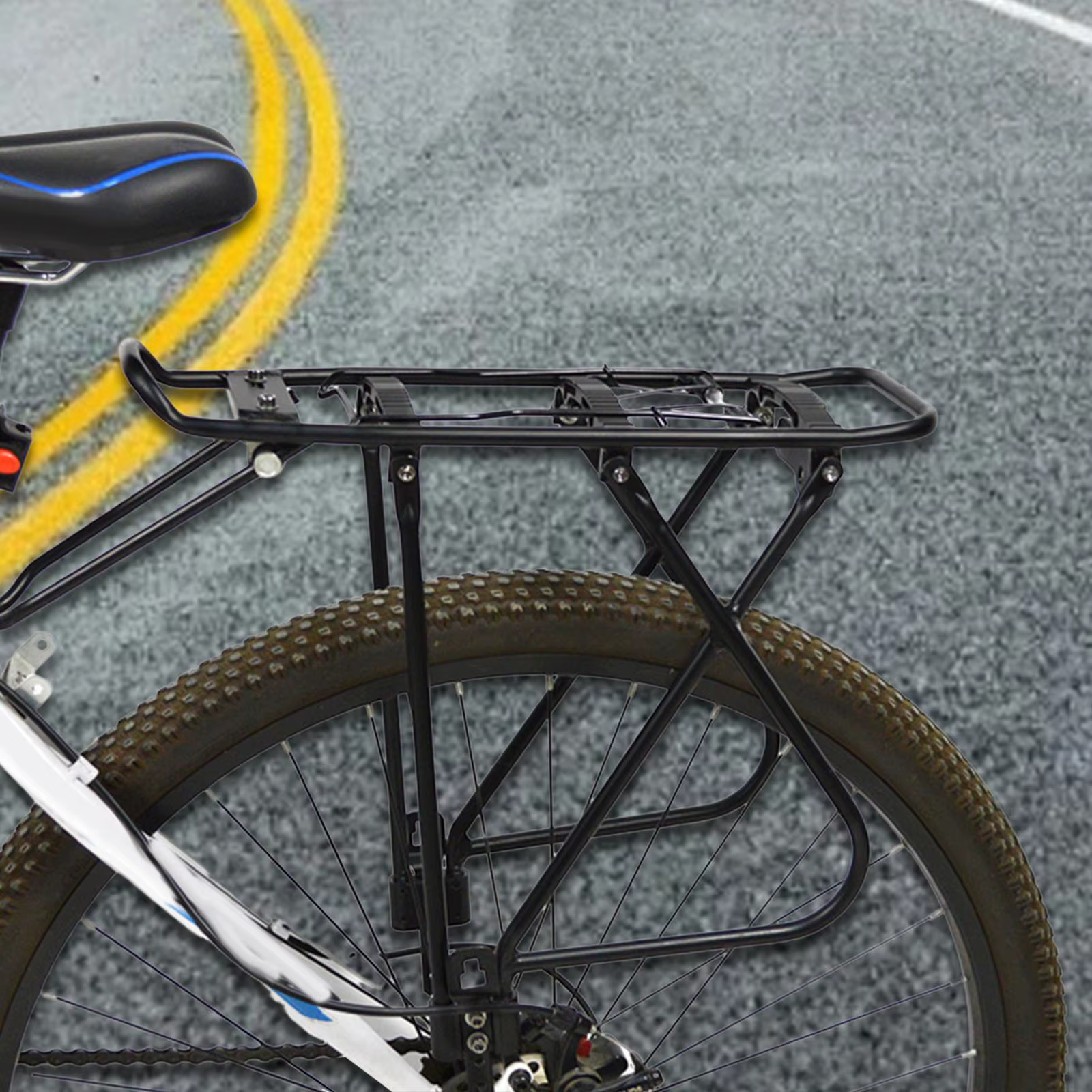 Porte-bagages arrière pour vélo de route