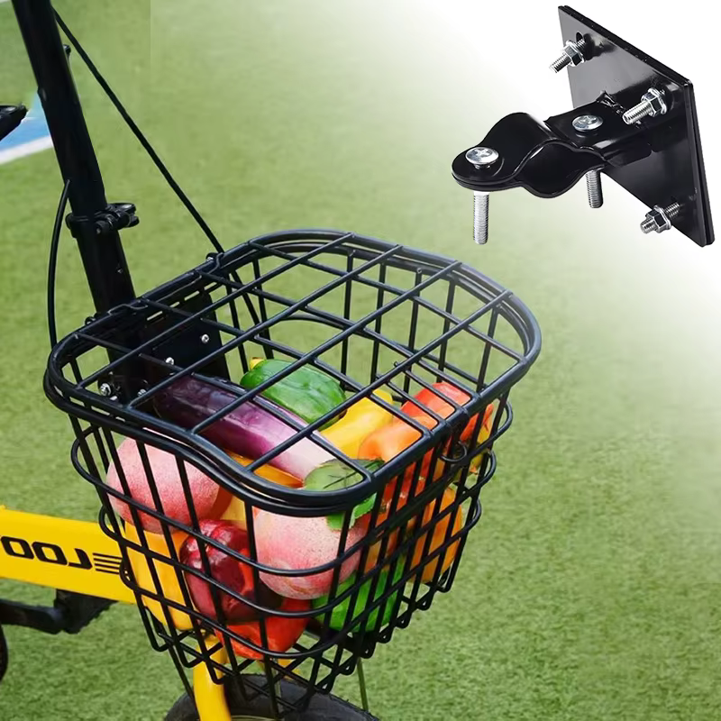 Support de fixation pour panier de vélo