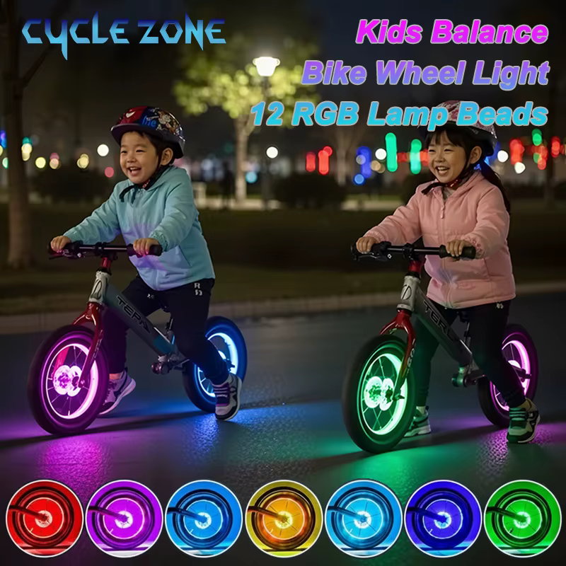 Feu de roue de vélo LED