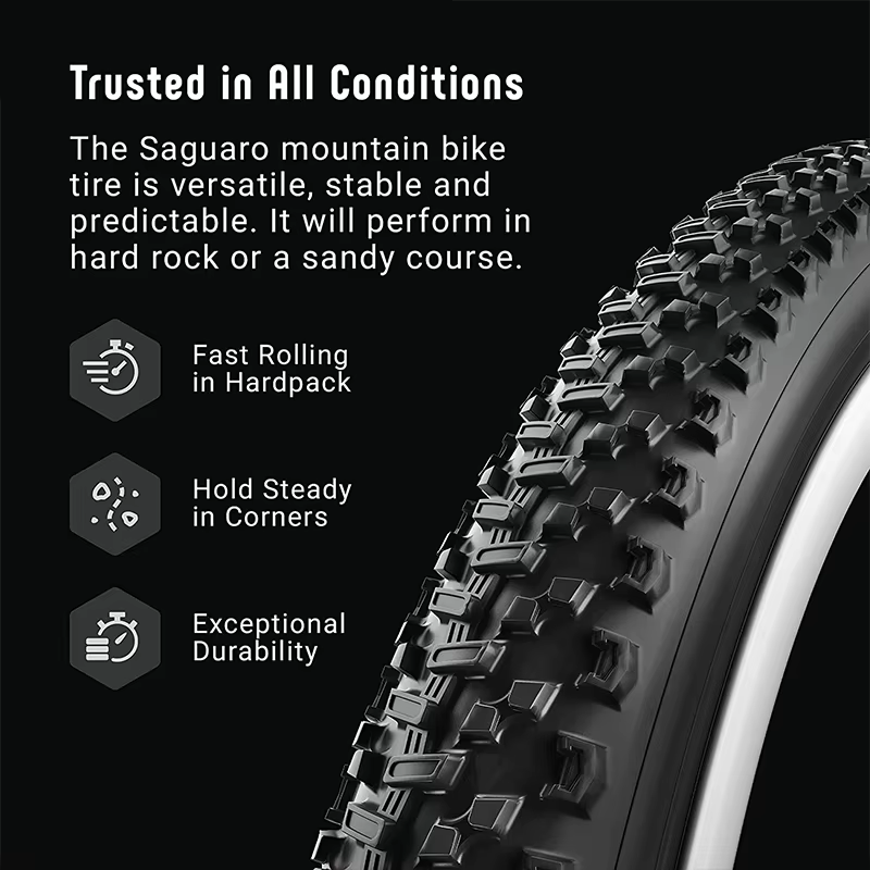 Pneu VTT Tubeless Original Vittoria Saguaro 29 pouces 60TPI Graphene 2.0 29x2.25 Anti-crevaison Pliable pour VTT