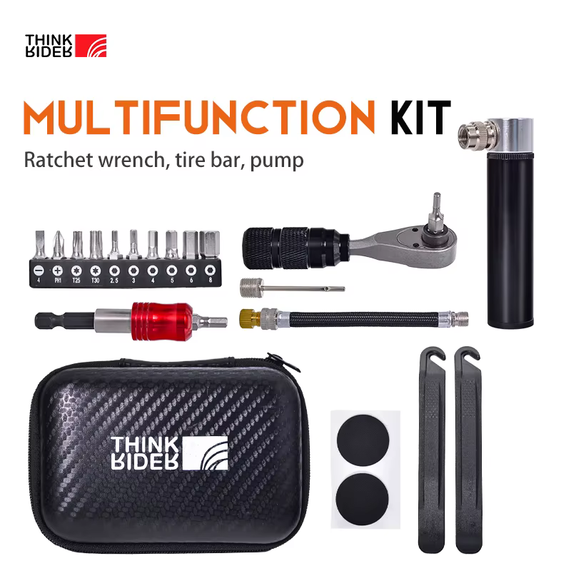 Ensemble de sacs de réparation d'outils portables de vélo
