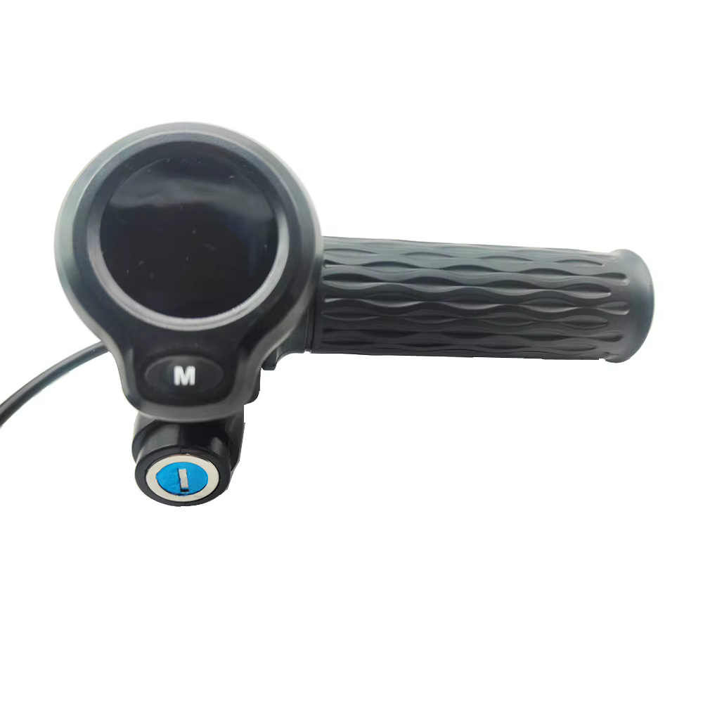 E-bike e-scooter torsion accélérateur 24V 36V 48V 60V 72V avec vitesse LCD affichage interrupteur poignées de guidon pour vélo électrique Scooter