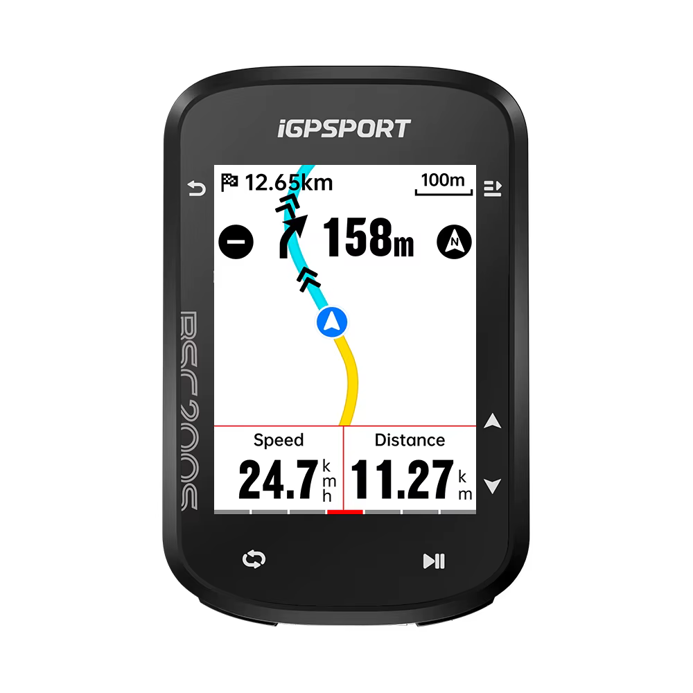 Ordinateur de vélo GPS iGPSPORT BSC200S avec navigation d'itinéraire