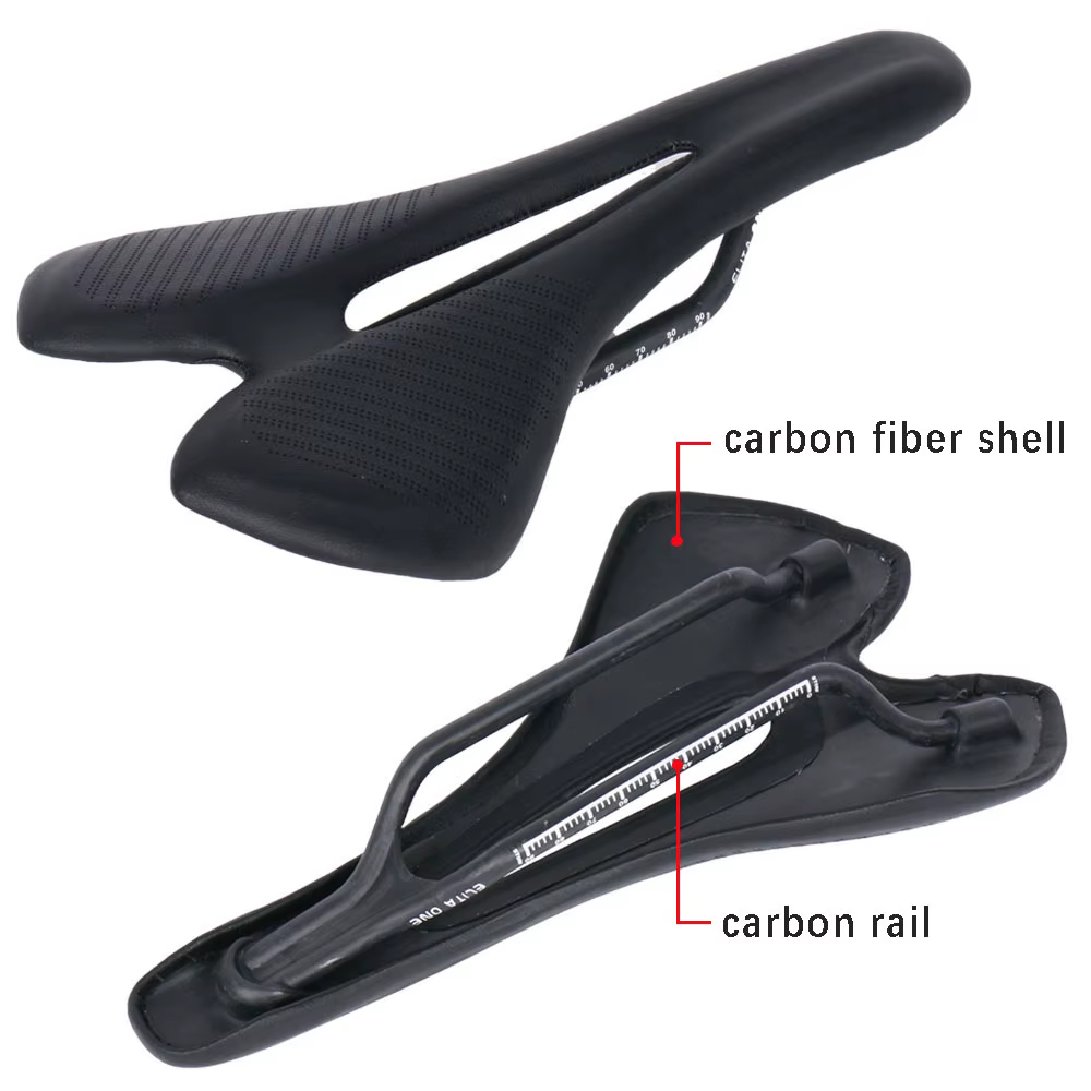 ELITA ONE selle de vélo en carbone 270x143mm Super léger vtt route siège