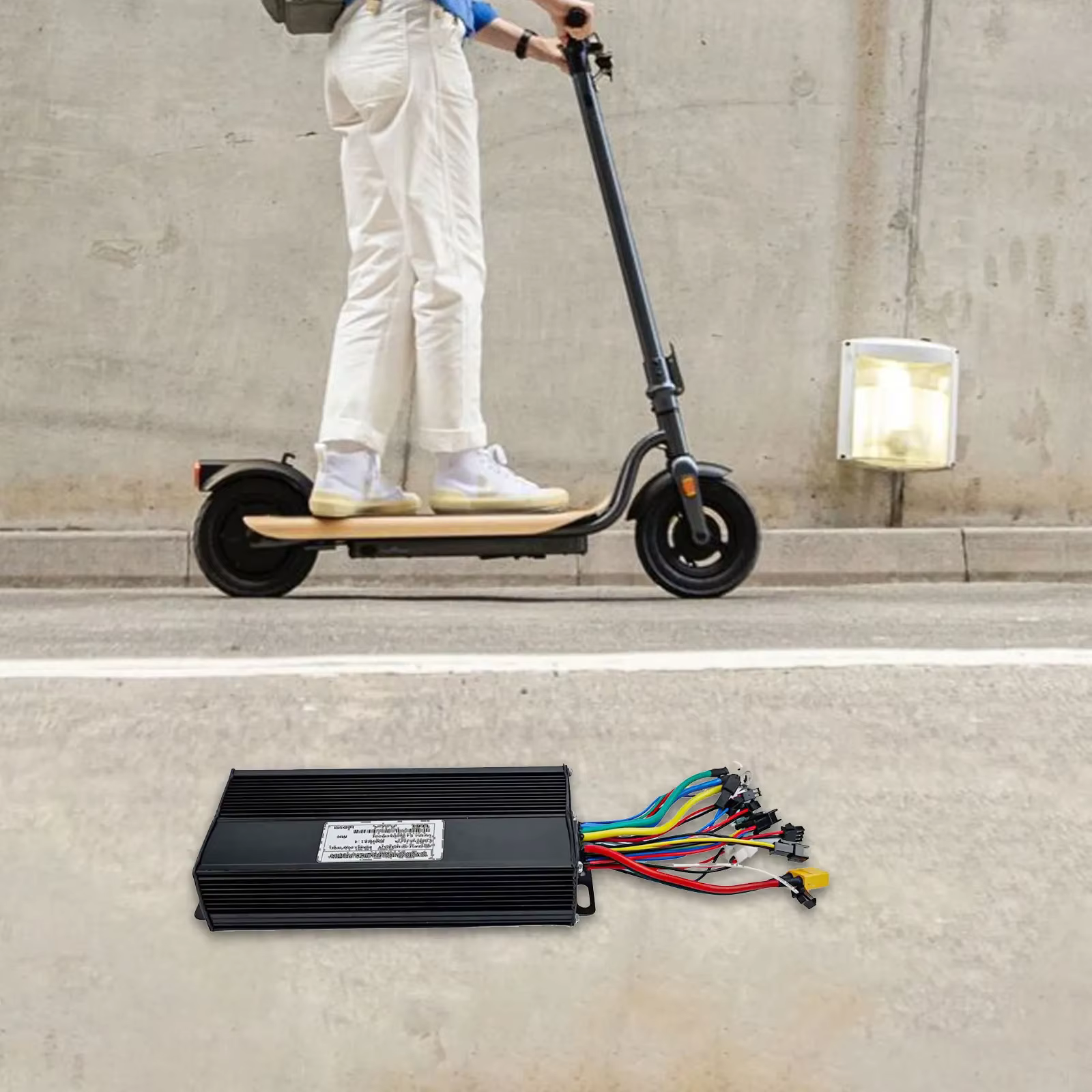 36V 48V 52V e-bike 40A 1500/2000W trois modes contrôleur sans brosse à onde sinusoïdale pour vélo électrique Tricycle
