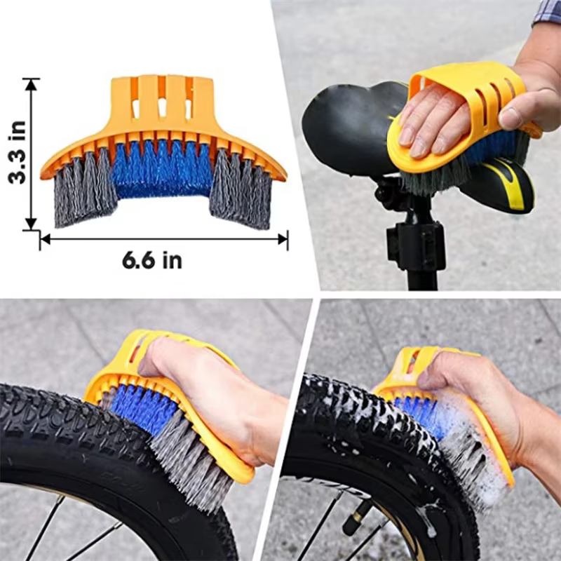 Ensemble de nettoyage de chaîne de vélo