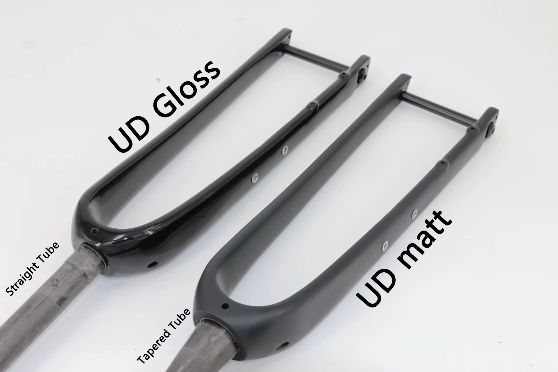 Date 700C Cyclocross voyage gravier vélo de route UD plein en Fiber de carbone vélo fourche avant frein à disque avec trou pour porte-bagages