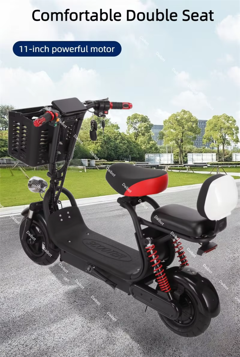 Scooter électrique familial à 2 roues pour adultes