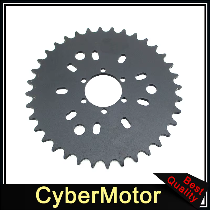 Pignon de chaîne arrière à 6 trous 36T pour vélo motorisé 49cc 50cc 60cc 80cc