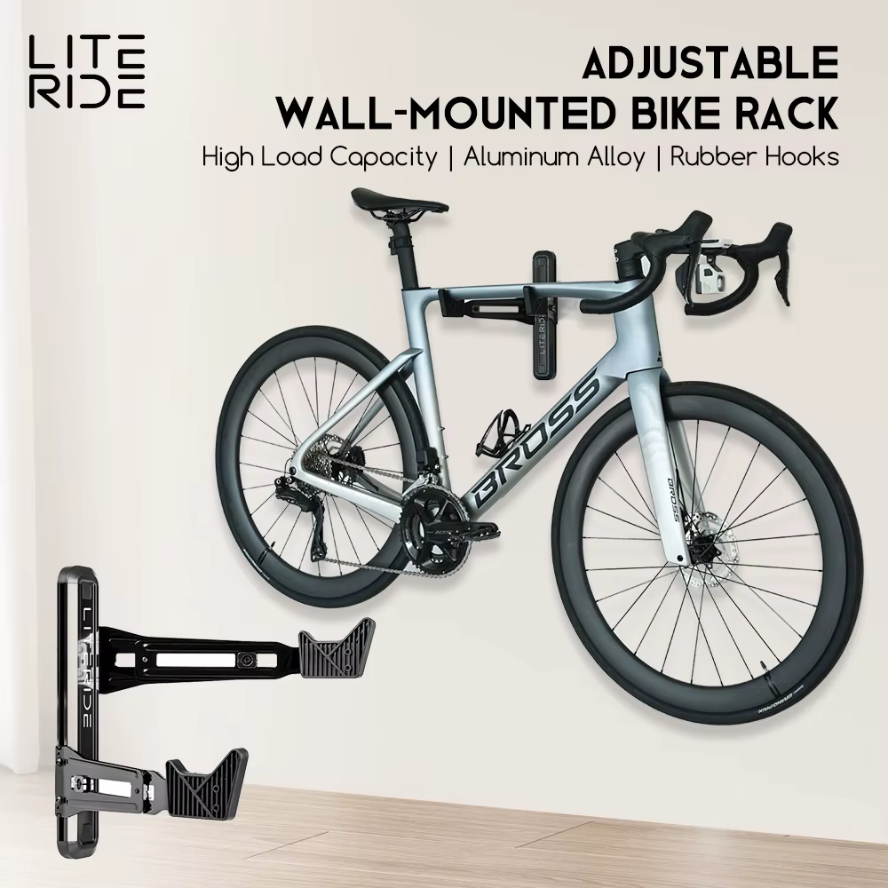 LITERIDE – support mural pour vélo de route et vtt