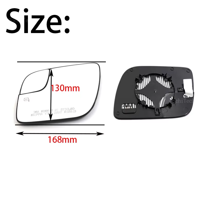 Pour Ford Explorer 2011 2012 2013 2014 2015 2016 2017 2018 accessoires rétroviseurs latéraux extérieurs lentille réfléchissante miroir lentilles en verre