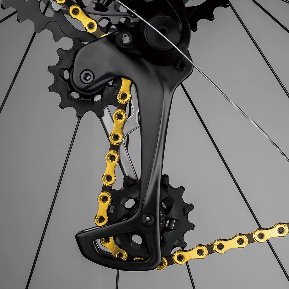 KMC Chaîne de vélo pour pédalier Shimano SRAM pour VTT Z6 X8 X9 X10 X11 X12