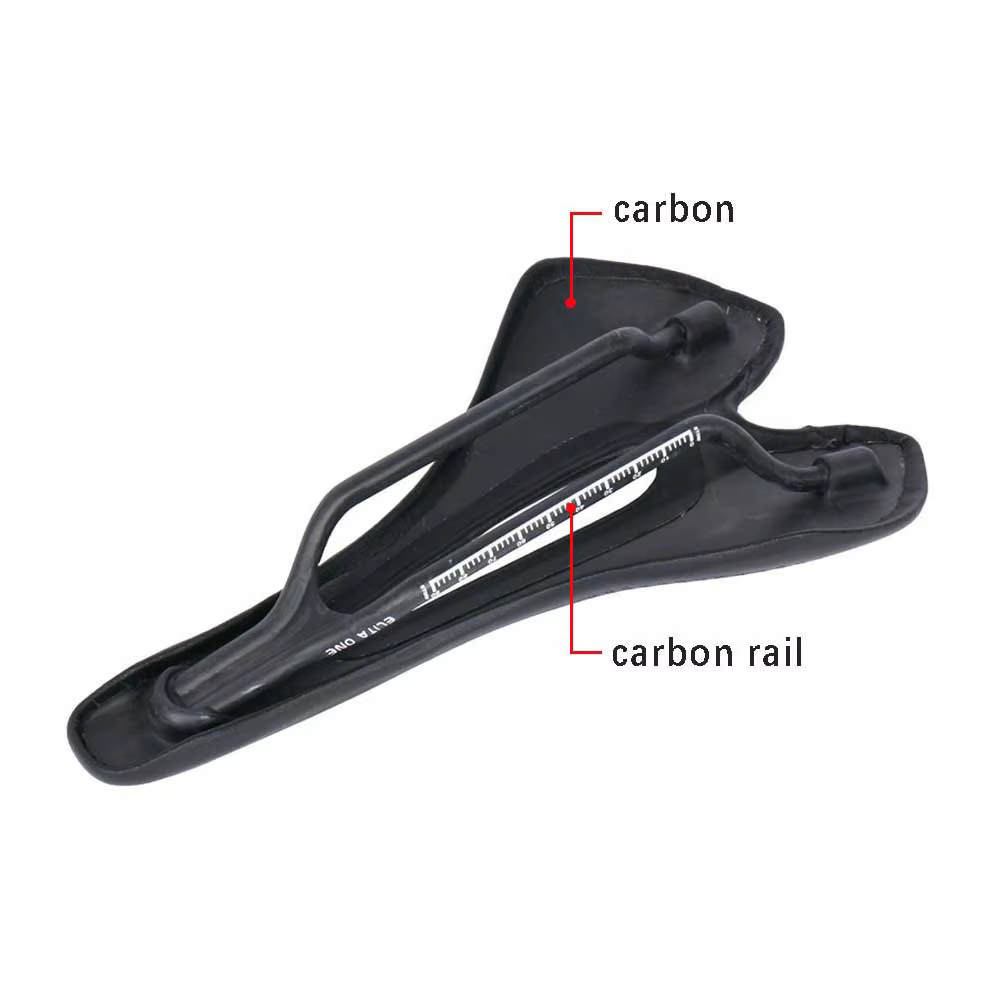 Selle de vélo en carbone Elitaone 270x143mm siège