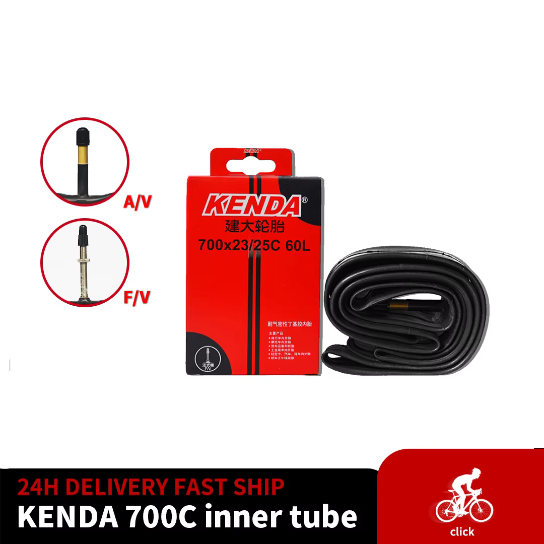 1 pièces KENDA chambre à air de pneu de vélo 700C 18-23C 23-25C 28-32C 35-43C 45C caméra Schrader Presta valve