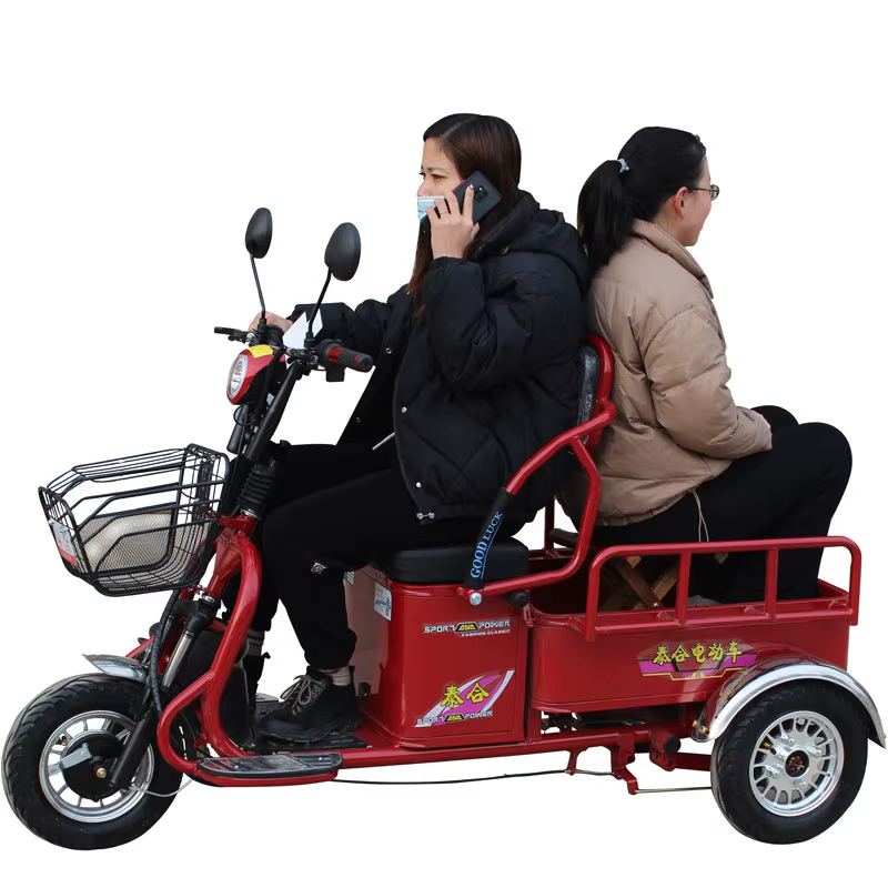 Tricycle électrique puissant pour adultes