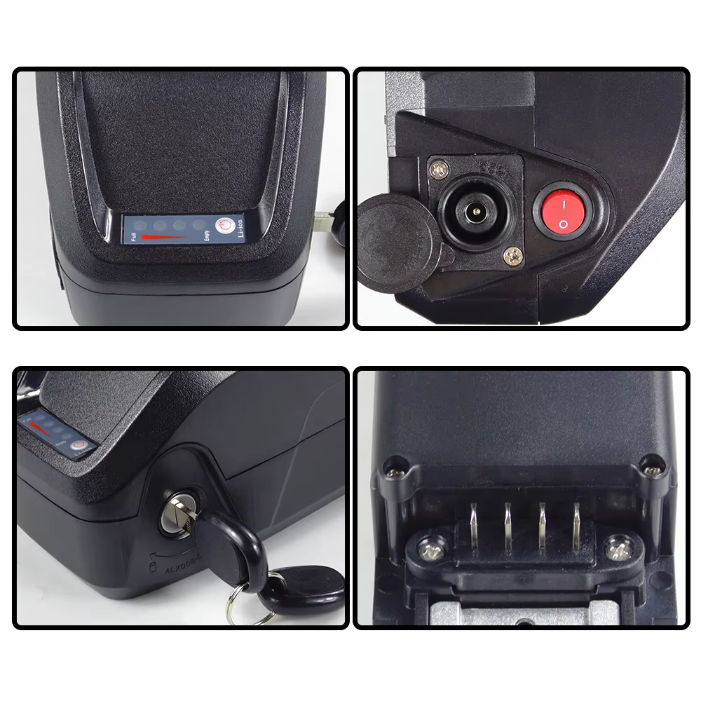 Batteries de vélo électrique 36V 48V 12Ah 15Ah 20Ah batterie Li-ion pour Hitway Colorway BK15 BK27 BK29 Baolujie