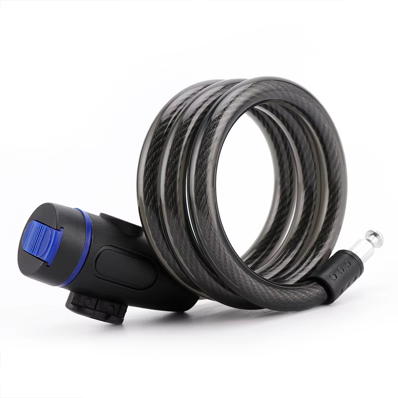 Antivol de chaîne robuste pour moto et vélo en métal avec 2 clés pour une sécurité maximale et un renforcement