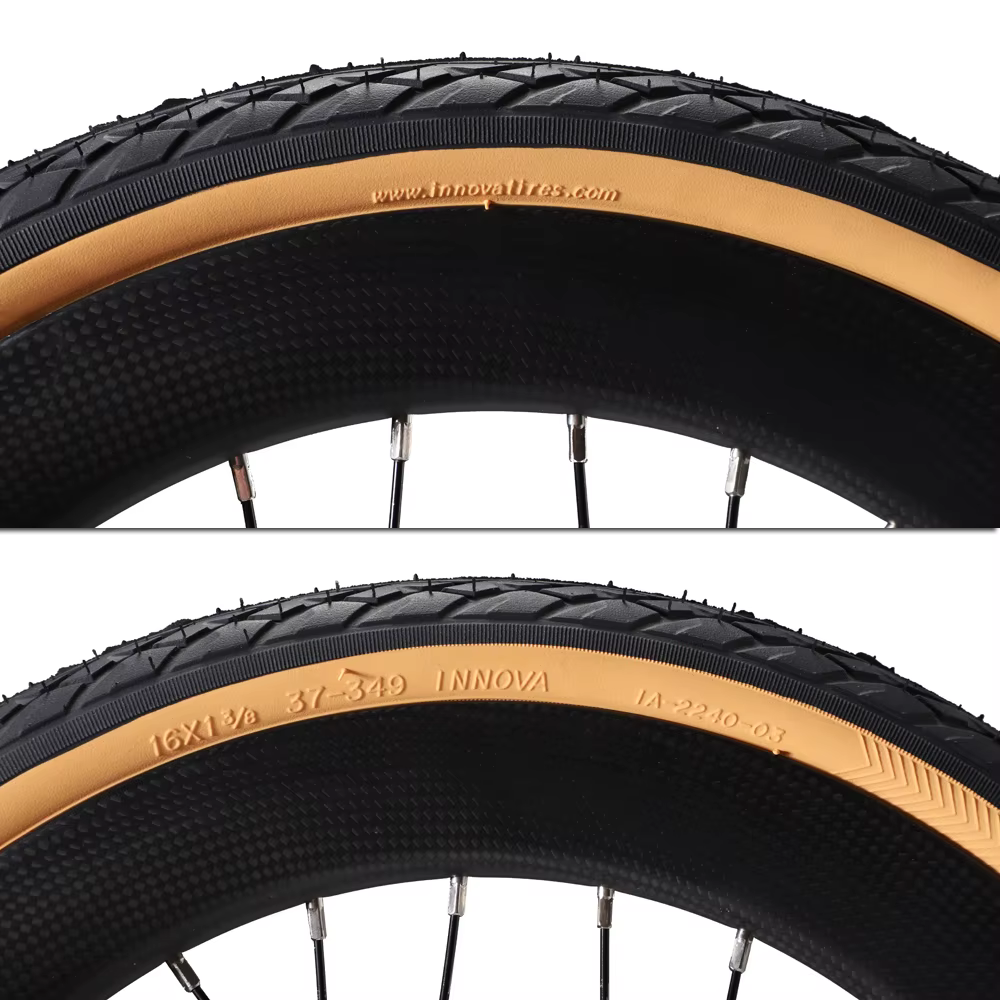 INNOVA 16 pouces 16x1-3/8 37-349 pneu de vélo pliant vtt pneus