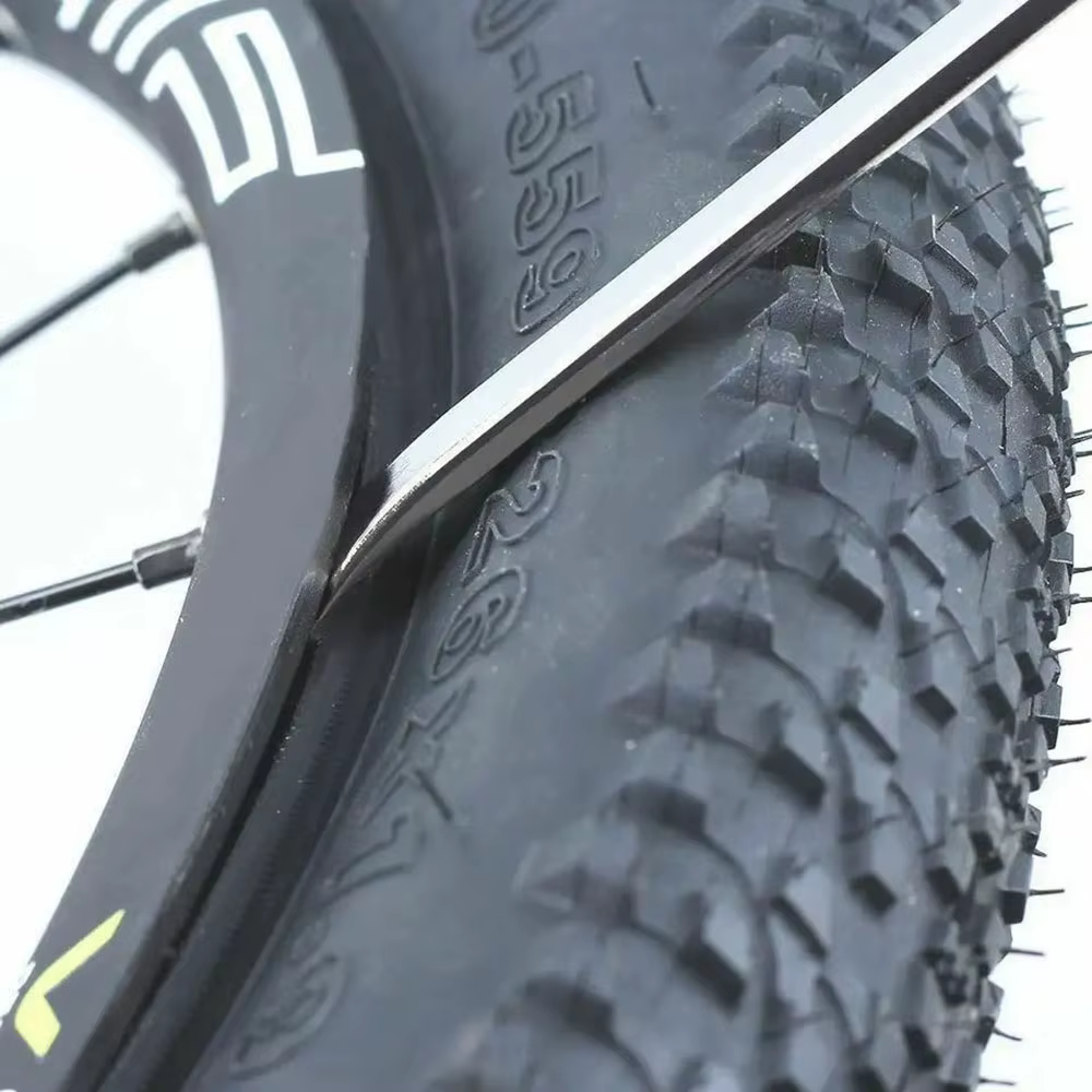 Levier de réparation de tube de vélo en acier au carbone