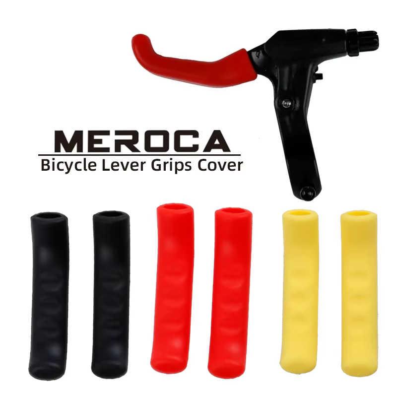 MEROCA 1 paire levier de frein de vélo protection Silicone poignées