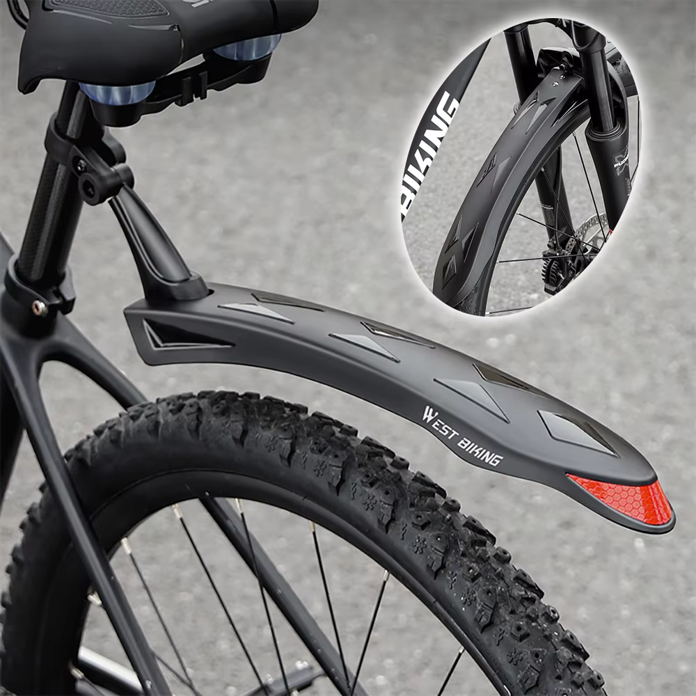 Ensemble de garde-boue avant et arrière pour vélo de route et de montagne