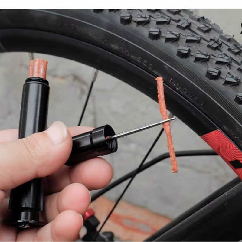 Kit de réparation de pneus Tubeless de vélo