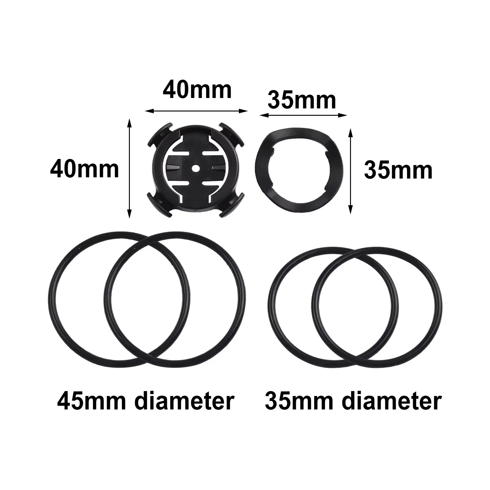 Support de compteur de vitesse de bord de vélo