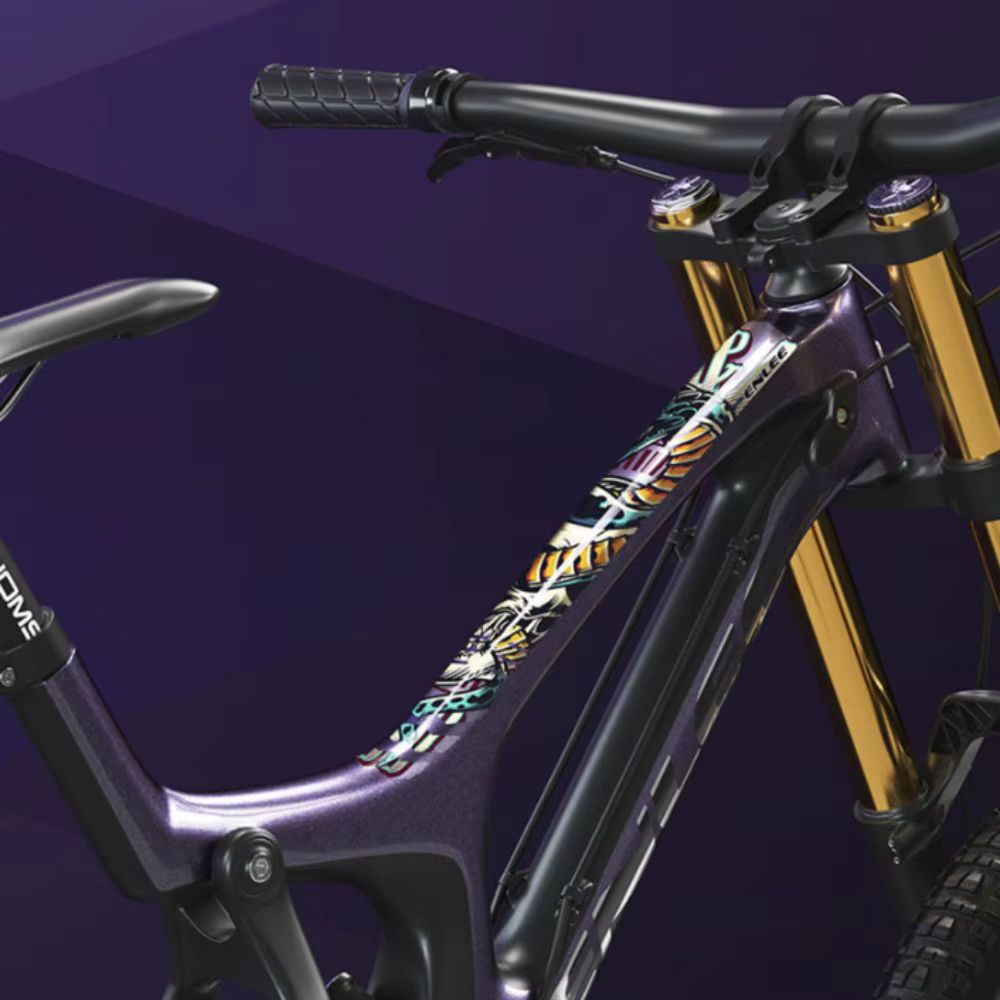 Film de protection personnalisé pour vélo