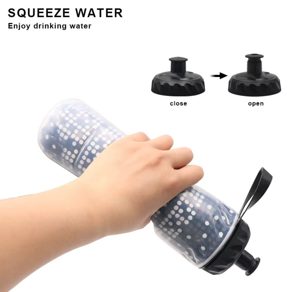 Bouteilles d'eau pour vélo à double paroi