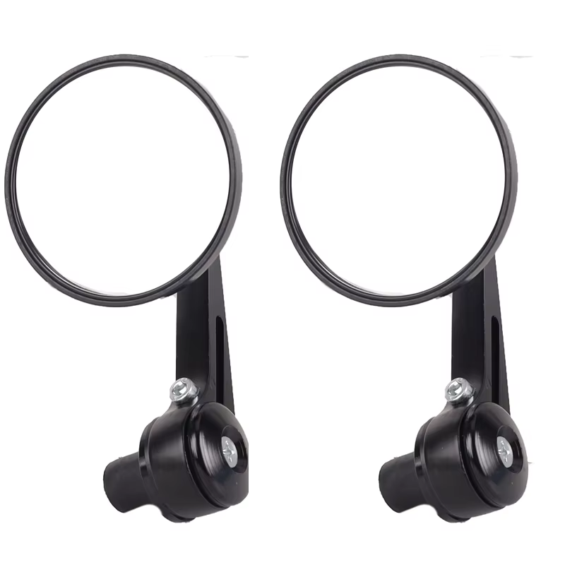 Accessoires de Moto 7/8 "rétroviseurs arrière d'extrémité de barre ronde pour café Racer