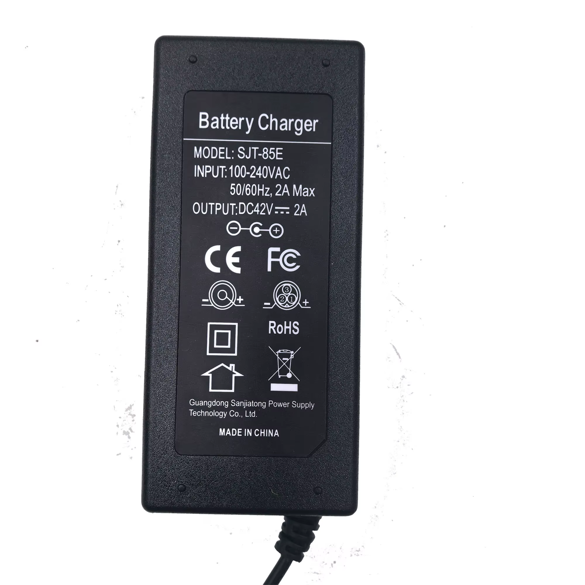 Chargeur de batterie de vélo électrique 36V 2A