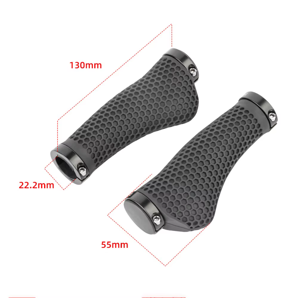 Promend GR-502E Vélo Poignées VTT Route En Caoutchouc Guidon Couvre 3D Absorption Des Chocs Antidérapant