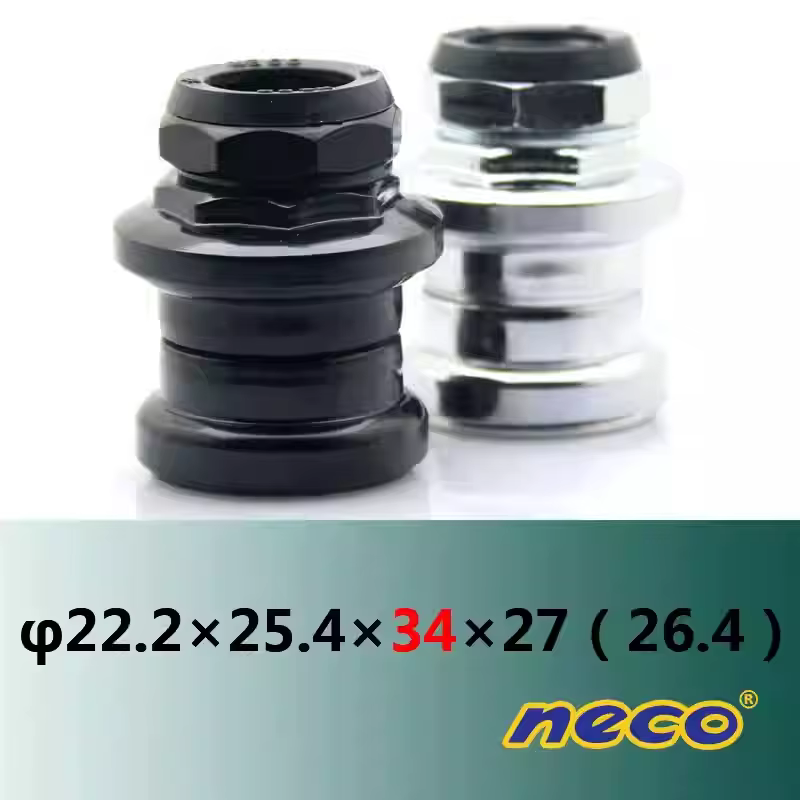 Casque de vélo fileté NECO 34 mm | Fourche 1" (25