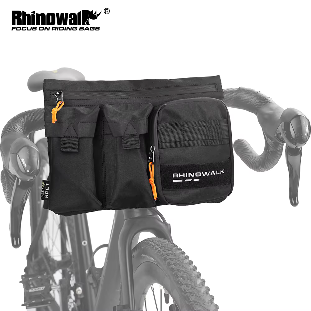Sacoche de guidon de vélo Rhinowalk 2L grande capacité