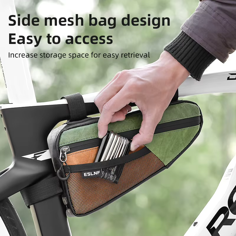 ESLNF Sac de cadre de vélo de route écologique