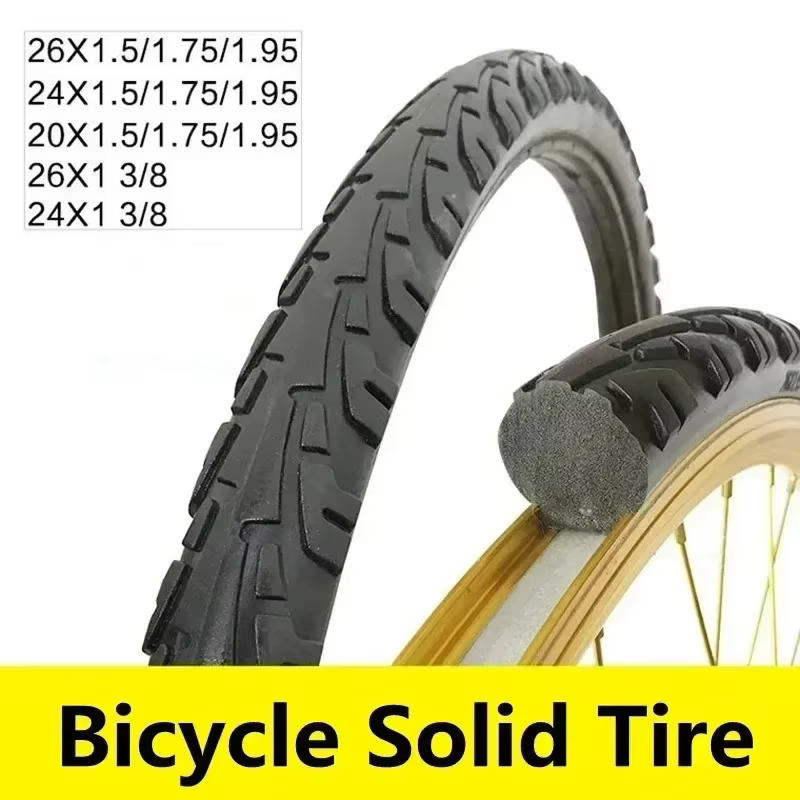 Pneus de vélo sans air