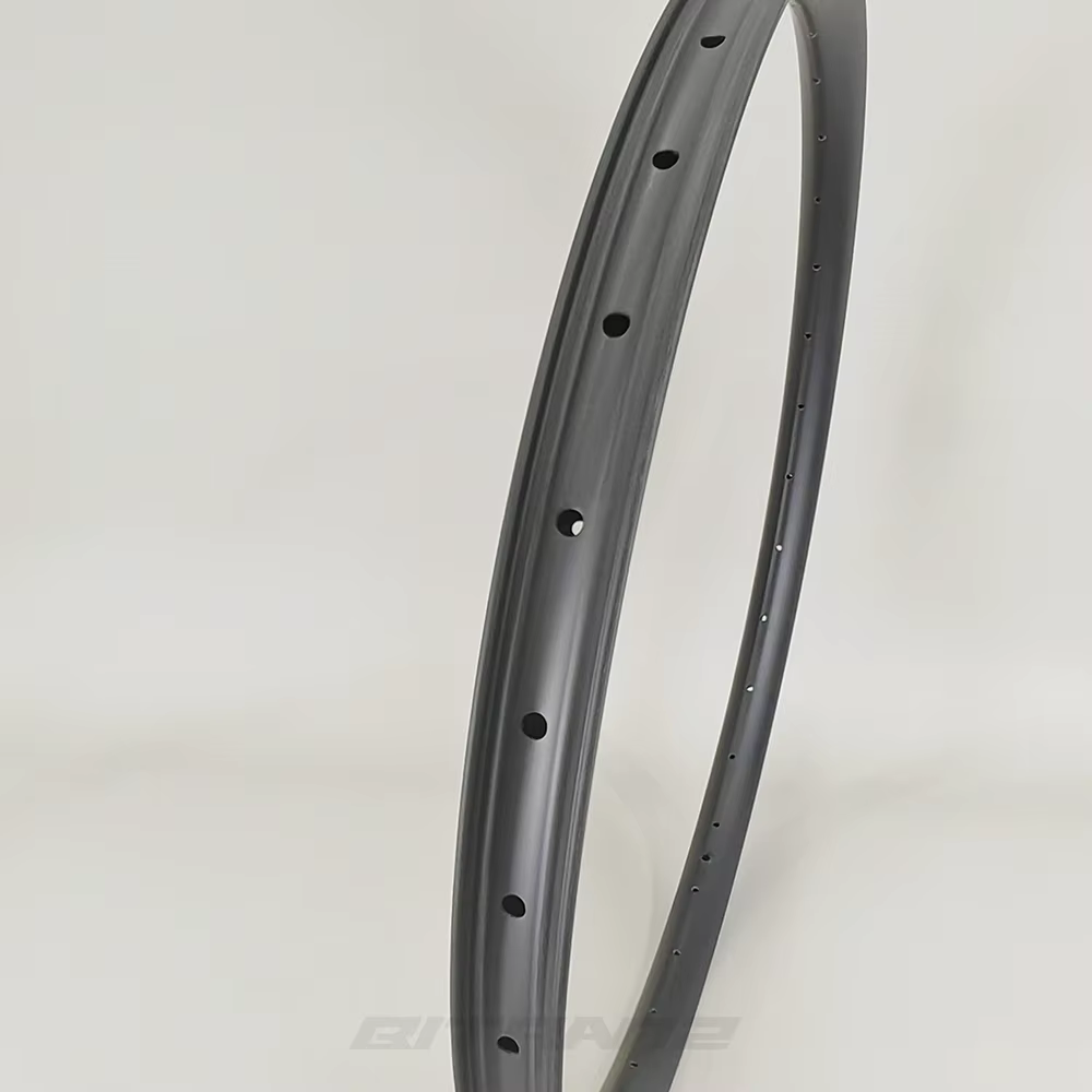 Jante de vélo asymétrique tubeless 32" 29" en carbone pour VTT et Gravel