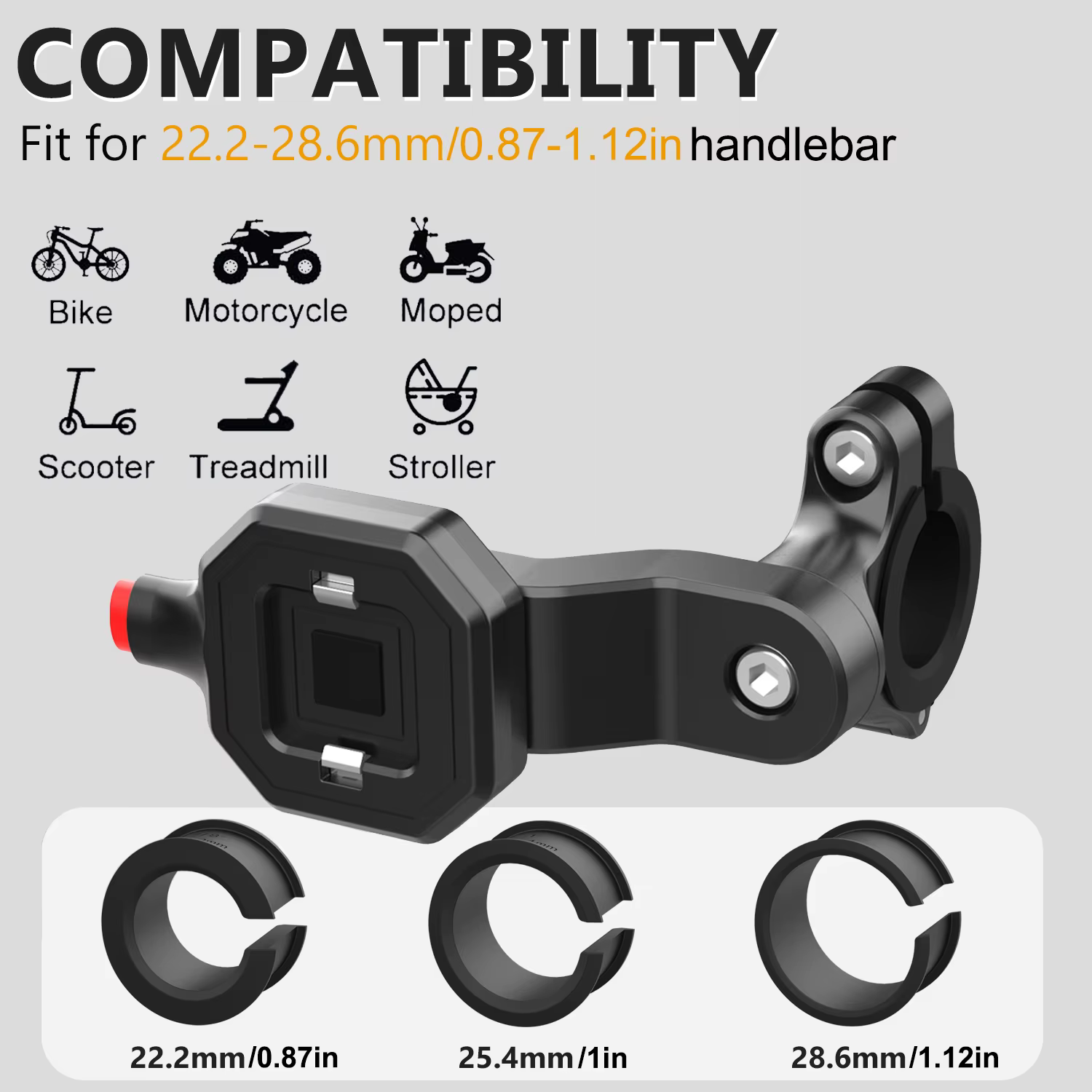 Support de téléphone de vélo étanche