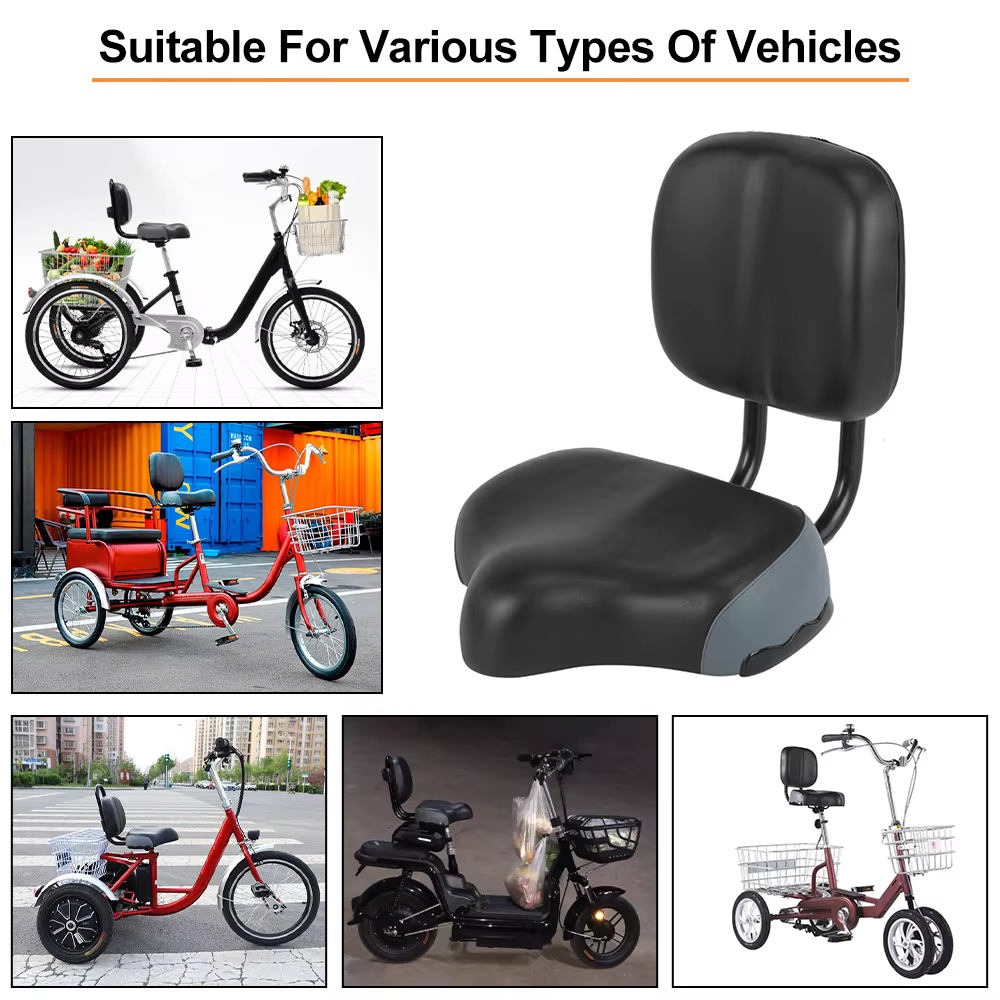 Sièges de vélo confortables pour hommes et femmes