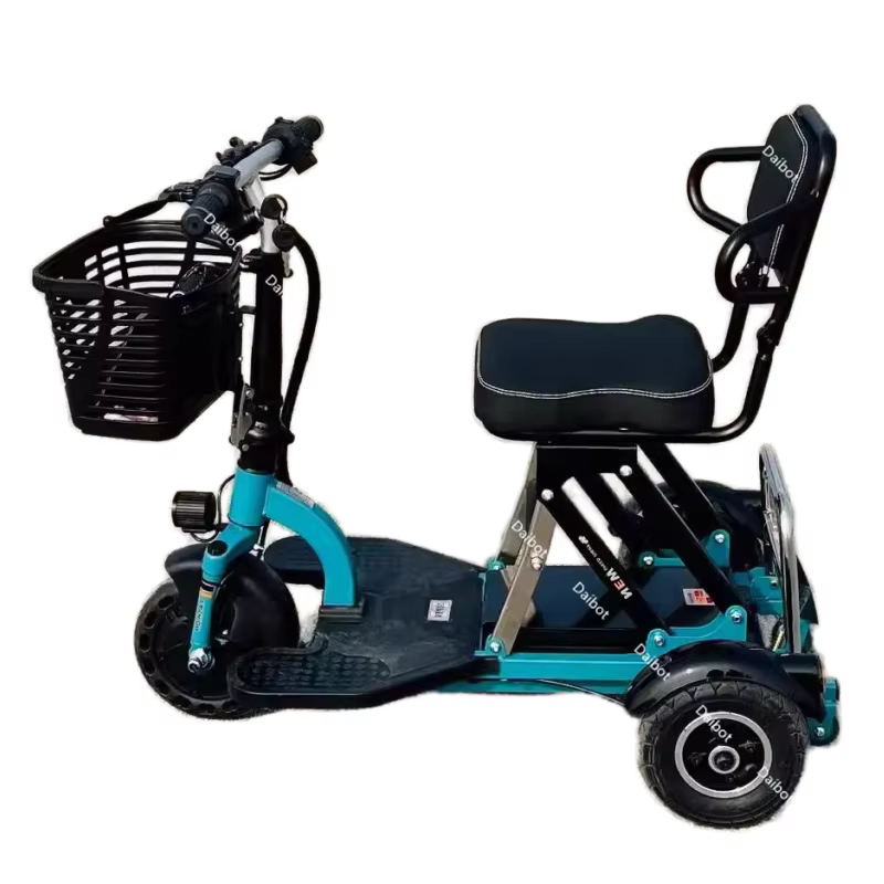Tricycle électrique petit Mini Scooter pliant pour personnes âgées 300W 48V 3 roues