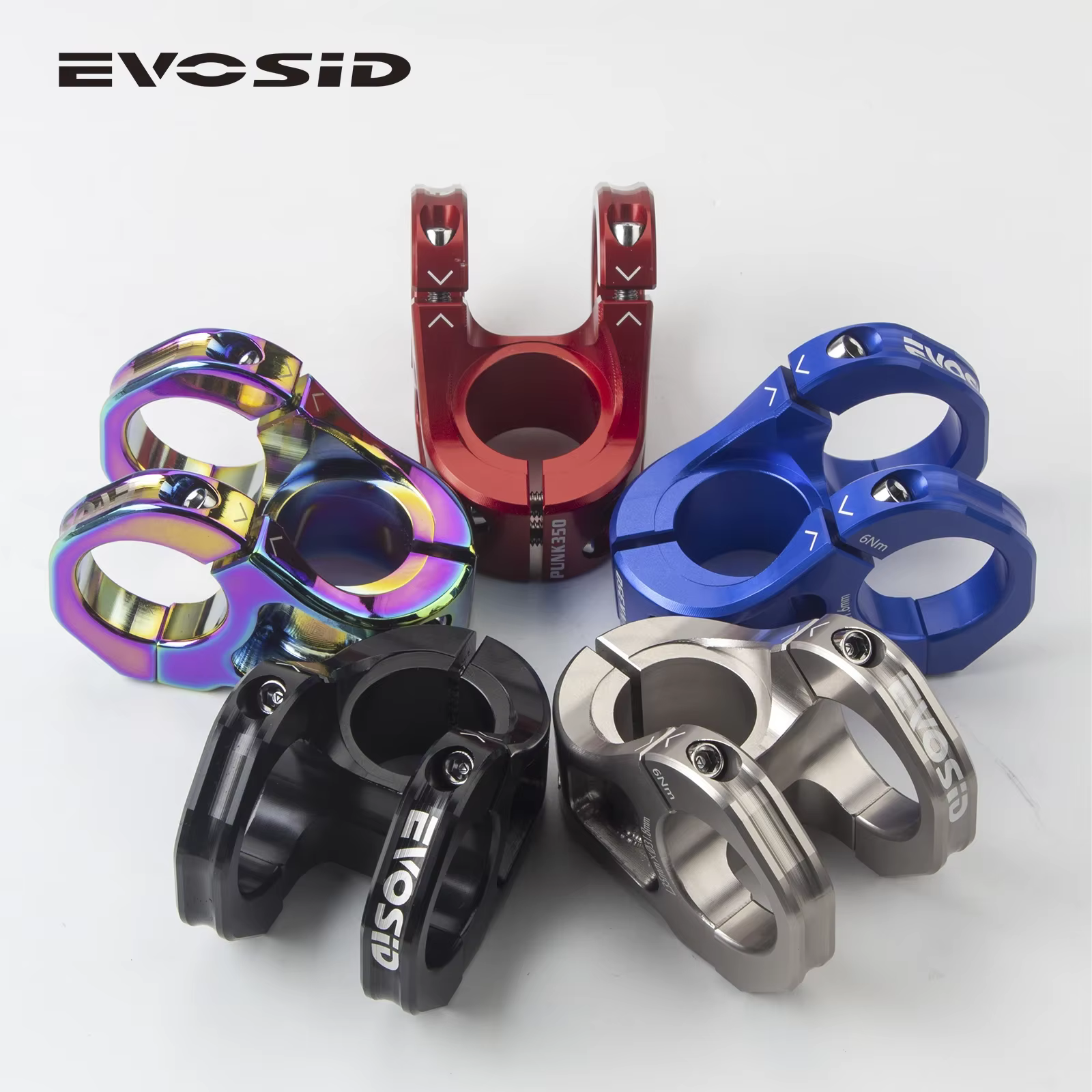 EVOSID tige de vélo de montagne 31.8mm pont