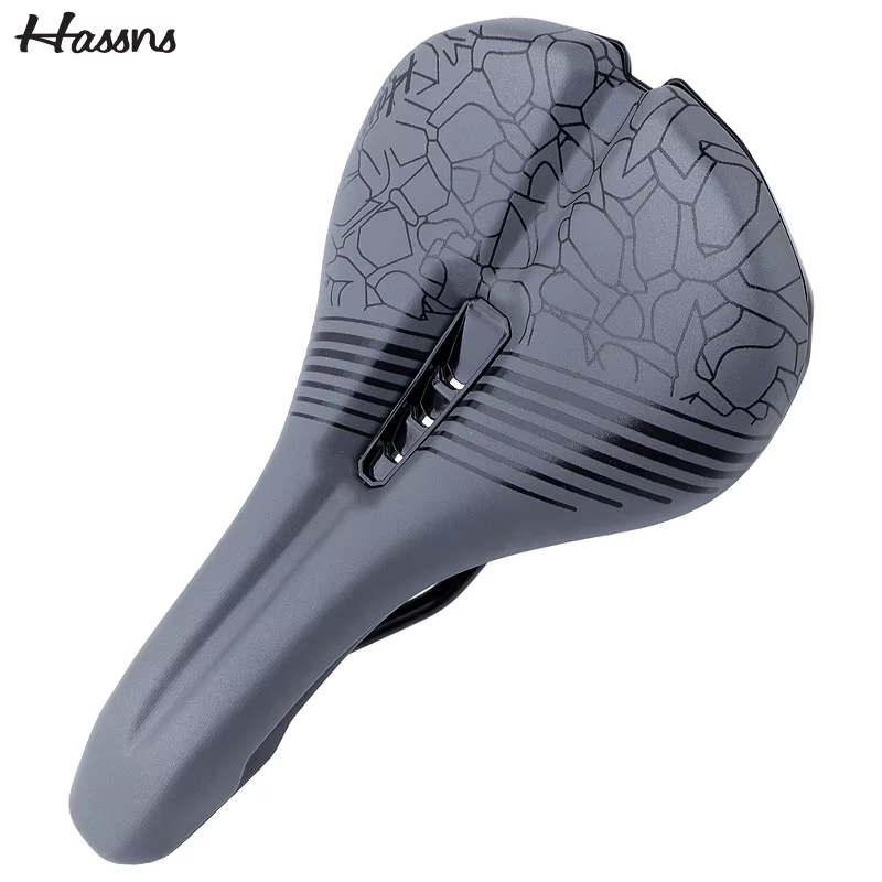 HASSNS Selle de vélo de route et VTT Selin confortable