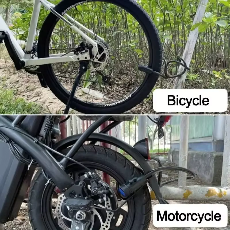 Serrure de chaîne de moto robuste