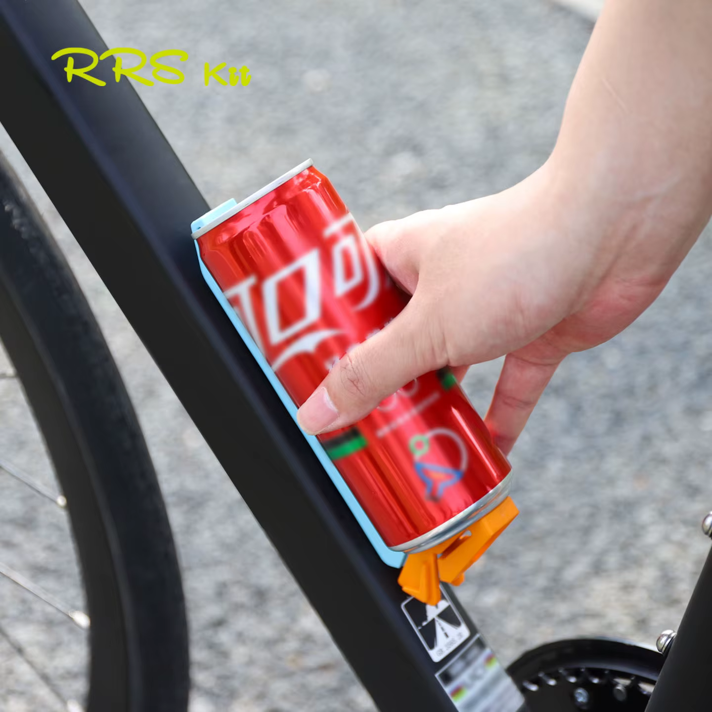 RRSKIT porte-bouteille de boisson de vélo facile à installer support de montage universel